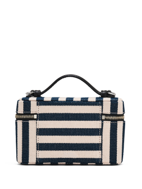 ΓΥΝΑΙΚΕΙΑ ΤΣΑΝΤΑ ΧΙΑΣΤΙ THE STRIPE CANVAS EVERYDAY VANITY BAG | Μπλε