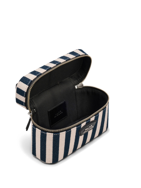 ΓΥΝΑΙΚΕΙΑ ΤΣΑΝΤΑ ΧΙΑΣΤΙ THE STRIPE CANVAS EVERYDAY VANITY BAG | Μπλε