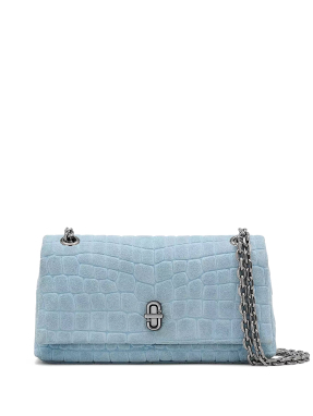 ΓΥΝΑΙΚΕΙΑ ΤΣΑΝΤΑ ΩΜΟΥ THE CROC DUAL CHAIN MINI BAG | Γαλάζιο