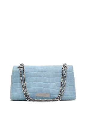 ΓΥΝΑΙΚΕΙΑ ΤΣΑΝΤΑ ΩΜΟΥ THE CROC DUAL CHAIN MINI BAG | Γαλάζιο