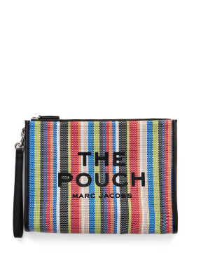 ΓΥΝΑΙΚΕΙΟ POUCH THE STRIPE MESH LARGE POUCH | Κόκκινο