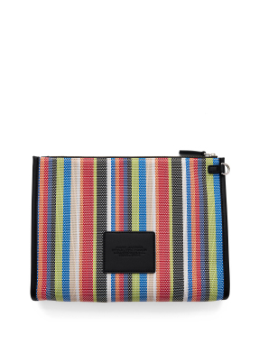 ΓΥΝΑΙΚΕΙΟ POUCH THE STRIPE MESH LARGE POUCH | Κόκκινο