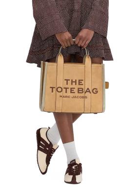 ΓΥΝΑΙΚΕΙΑ ΤΣΑΝΤΑ ΧΕΙΡΟΣ THE SUEDE MEDIUM TOTE BAG | Καφέ Ανοιχτό