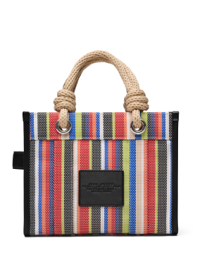 ΓΥΝΑΙΚΕΙΑ ΤΣΑΝΤΑ ΧΕΙΡΟΣ THE STRIPE MESH SMALL TOTE BAG | Κόκκινο