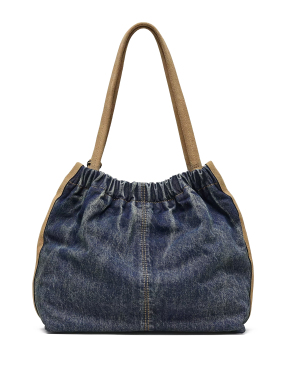 ΓΥΝΑΙΚΕΙΑ ΤΣΑΝΤΑ ΩΜΟΥ THE DENIM SUEDE CRISTINA | Μπλε