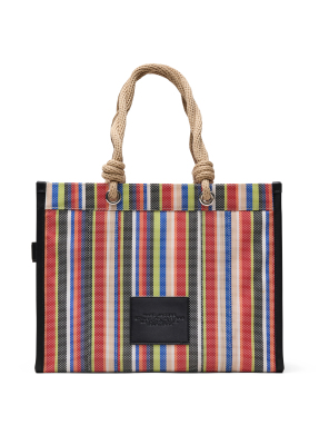 ΓΥΝΑΙΚΕΙΑ ΤΣΑΝΤΑ ΩΜΟΥ THE STRIPE MESH LARGE TOTE | Πολύχρωμο