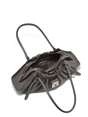 ΓΥΝΑΙΚΕΙΑ ΤΣΑΝΤΑ ΩΜΟΥ THE CRISTINA SATCHEL | Γκρι Σκούρο 090