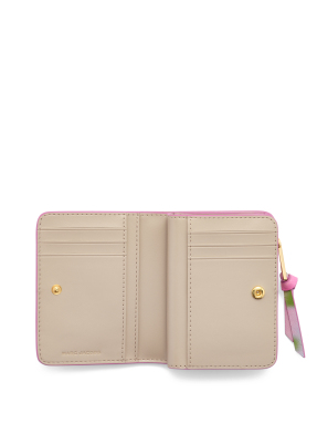 ΓΥΝΑΙΚΕΙΟ ΠΟΡΤΟΦΟΛΙ THE BLURRED FLORAL SNAPSHOT MINI COMPACT WALLET | Ροζ