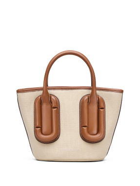 ΓΥΝΑΙΚΕΙΑ ΤΣΑΝΤΑ ΧΕΙΡΟΣ BABE SMALL TOTE IN CANVAS | Μπεζ