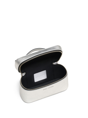 ΓΥΝΑΙΚΕΙΑ ΤΣΑΝΤΑ ΧΕΙΡΟΣ SCENE VANITY BAG IN METALLIC | Ασημί