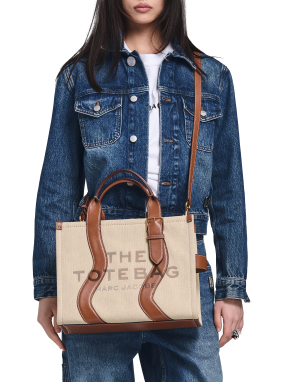 ΓΥΝΑΙΚΕΙΑ ΤΣΑΝΤΑ ΧΕΙΡΟΣ THE WAVY CANVAS MEDIUM TOTE BAG | Μπεζ 257