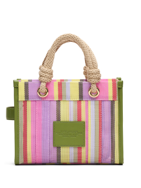 ΓΥΝΑΙΚΕΙΑ ΤΣΑΝΤΑ ΧΕΙΡΟΣ THE STRIPE MESH SMALL TOTE BAG | Μωβ
