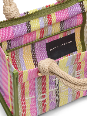 ΓΥΝΑΙΚΕΙΑ ΤΣΑΝΤΑ ΧΕΙΡΟΣ THE STRIPE MESH SMALL TOTE BAG | Μωβ