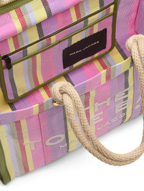 ΓΥΝΑΙΚΕΙΑ ΤΣΑΝΤΑ ΩΜΟΥ THE STRIPE MESH LARGE TOTE | Μωβ