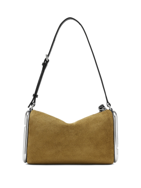 ΓΥΝΑΙΚΕΙΑ ΤΣΑΝΤΑ ΩΜΟΥ SCENE SMALL SHOULDER BAG IN SUEDE | Καφέ 247