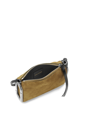 ΓΥΝΑΙΚΕΙΑ ΤΣΑΝΤΑ ΩΜΟΥ SCENE SMALL SHOULDER BAG IN SUEDE | Καφέ 247