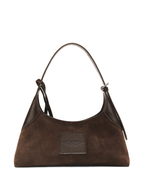 ΓΥΝΑΙΚΕΙΑ ΤΣΑΝΤΑ ΩΜΟΥ SMALL BELTED SACK BAG IN SUEDE | Καφέ 206