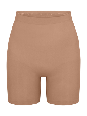 ΓΥΝΑΙΚΕΙΟ SHORTS ΣΜΙΛΕΥΣΗΣ | Μπεζ Σκούρο XXS