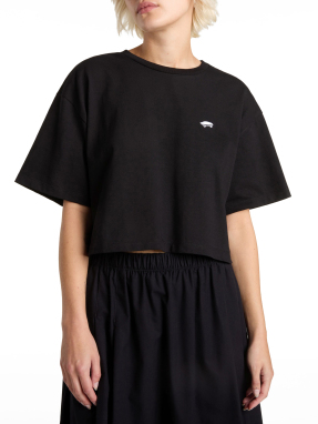 ΓΥΝΑΙΚΕΙΟ T-SHIRT SALTON | Μαύρο M