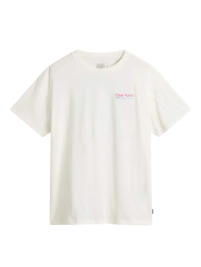 ΓΥΝΑΙΚΕΙΟ T-SHIRT FLOWER CHELLO | Εκρού S