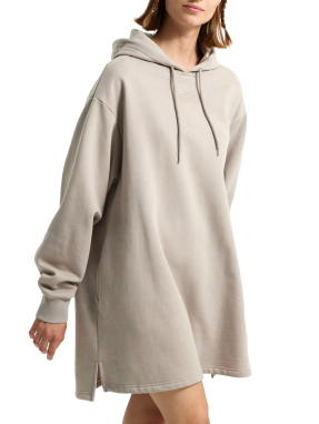 ΓΥΝΑΙΚΕΙΟ ΦΟΥΤΕΡ-ΦΟΡΕΜΑ FLEECE DRESS | Μπεζ S