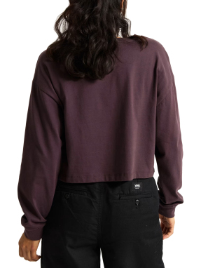 ΓΥΝΑΙΚΕΙΑ ΜΠΛΟΥΖΑ LIL BEAR RELAX CROP | Μωβ Σκούρο S