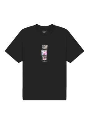 ΑΝΔΡΙΚΟ T-SHIRT VEE TV | Μαύρο M