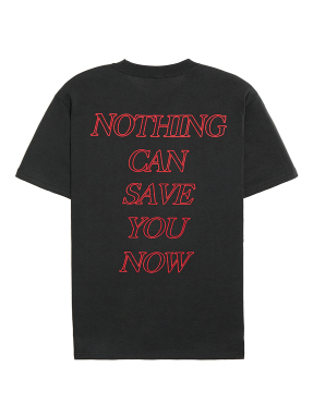 ΑΝΔΡΙΚΟ T-SHIRT NOTHING CAN SAVE YOU | Μαύρο M