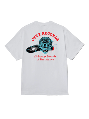 ΑΝΔΡΙΚΟ T-SHIRT SAVAGE SOUNDS LEOPARD | Λευκό M