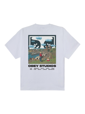 ΑΝΔΡΙΚΟ T-SHIRT SKY FACE TEE | Λευκό XL