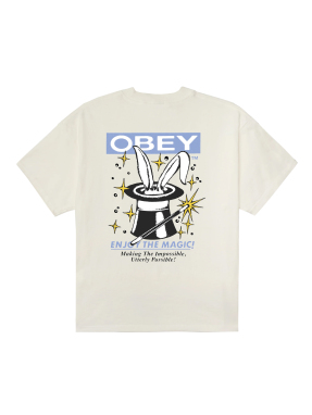 ΑΝΔΡΙΚΟ T-SHIRT ENJOY THE MAGIC | Εκρού M
