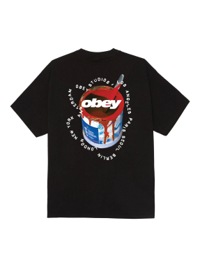 ΑΝΔΡΙΚΟ T-SHIRT REAL SPILL TEE | Μαύρο L