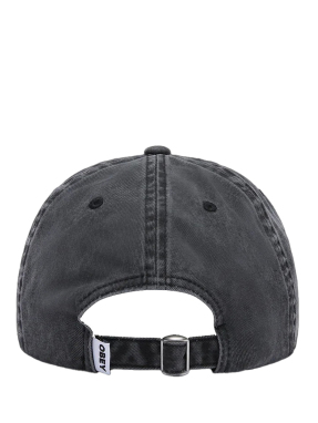 ΚΑΠΕΛΟ PIGMENT OUTLINE DELTA 6 PANEL STRAPBACK | Μαύρο ONE SIZE