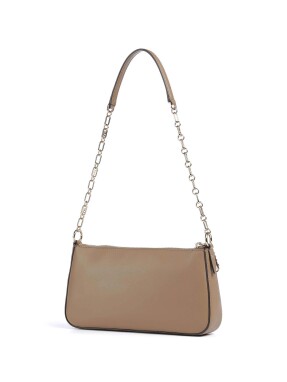 ΓΥΝΑΙΚΕΙΑ ΔΕΡΜΑΤΙΝΗ ΤΣΑΝΤΑ ΩΜΟΥ ΜΕ ΛΟΓΟΤΥΠΟ | Καφέ Ανοιχτό