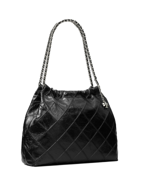 ΓΥΝΑΙΚΕΙΑ ΤΣΑΝΤΑ ΩΜΟΥ FLEMING DISTRESSED HOBO | Μαύρο ONE SIZE