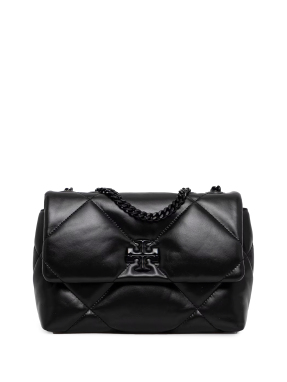 ΓΥΝΑΙΚΕΙΑ ΤΣΑΝΤΑ ΩΜΟΥ KIRA DIAMOND QUILT POWDER COATED SMALL | Μαύρο