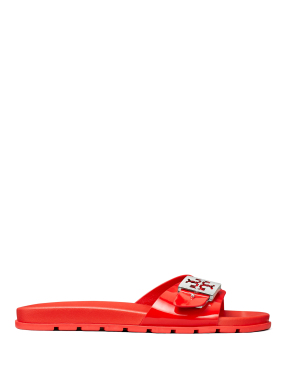 ΓΥΝΑΙΚΕΙΑ ΣΑΝΔΑΛΙΑ MELLOW BUCKLE SLIDE | Κόκκινο 39.5