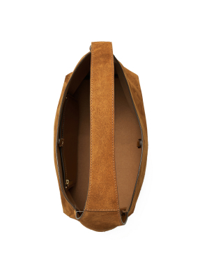 ΓΥΝΑΙΚΕΙΑ ΤΣΑΝΤΑ ΩΜΟΥ ROMY SUEDE HOBO | Καφέ