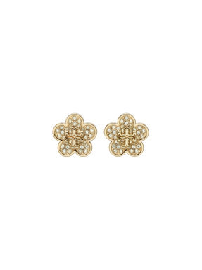 ΓΥΝΑΙΚΕΙΑ ΣΚΟΥΛΑΡΙΚΙΑ FORGET ME NOT PAV STUD | Χρυσό ONE SIZE