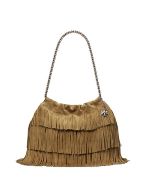 ΓΥΝΑΙΚΕΙΑ ΤΣΑΝΤΑ ΩΜΟΥ FLEMING FRINGE | Camel