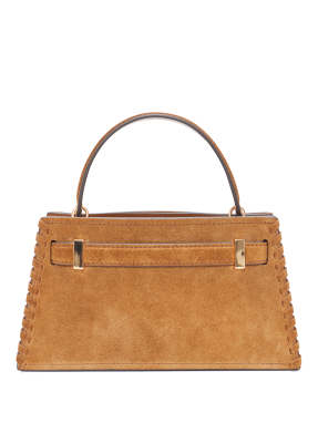 ΓΥΝΑΙΚΕΙΑ ΤΣΑΝΤΑ ΧΙΑΣΤΙ LEE RADZIWILL PETITE SUEDE FRINGE MINI | Καφέ