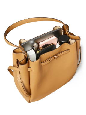 ΓΥΝΑΙΚΕΙΑ ΤΣΑΝΤΑ ΩΜΟΥ ROMY LARGE BUCKET BAG | Καφέ