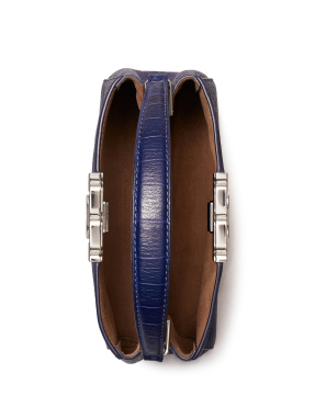 ΓΥΝΑΙΚΕΙΑ ΤΣΑΝΤΑ ΧΕΙΡΟΣ ELEANOR EMBOSSED SOFT MINI | Μπλε