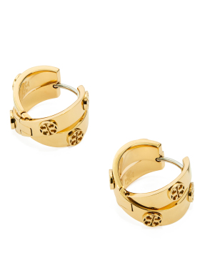 ΓΥΝΑΙΚΕΙΑ ΣΚΟΥΛΑΡΙΚΙΑ ICON DOUBLE HOOP | Χρυσό ONE SIZE