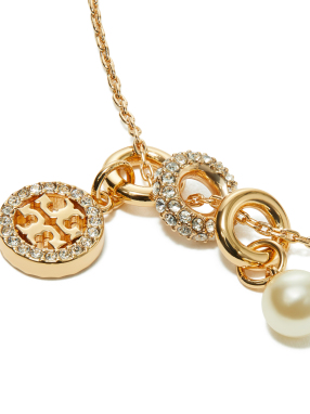 ΓΥΝΑΙΚΕΙΟ ΚΟΛΙΕ ICON PAVE CHARM PENDANT | Χρυσό ONE SIZE