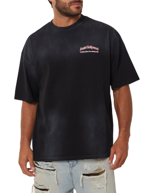 ΑΝΔΡΙΚΟ T-SHIRT SUNNY PLACE | Μαύρο S