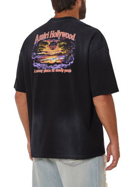 ΑΝΔΡΙΚΟ T-SHIRT SUNNY PLACE | Μαύρο S