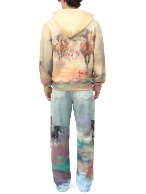 ΑΝΔΡΙΚΟ DENIM ΠΑΝΤΕΛΟΝΙ HORSES BAGGY | Γαλάζιο 32