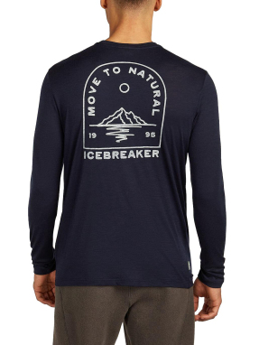 ΑΝΔΡΙΚΗ ΜΑΚΡΥΜΑΝΙΚΗ ΜΠΛΟΥΖΑ 150 TECH LITE LS | Μπλε Σκούρο L