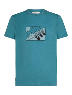 ΑΝΔΡΙΚΟ T-SHIRT 150 TECH LITE | Τυρκουάζ M